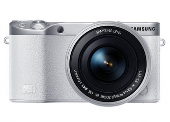 Samsung NX500 Cámara Híbrida, 28.2MP, Blanco + Lente 16-50mm 