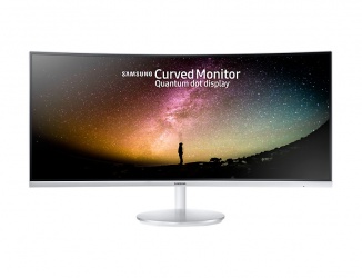 Monitor Gamer Samsung Curvo LC34F791WQLXZX LED 34'', Quad HD, Ultra Wide, FreeSync, 100Hz, HDMI, Bocinas Integradas, Blanco 