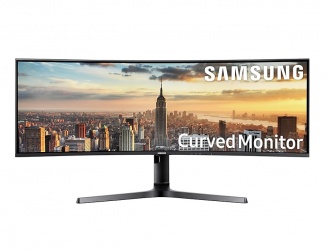 Monitor Gamer Curvo Samsung LC43J890DKLXZX LED 43.4'', 4K Ultra HD, Super Ultra Wide, HDMI, 2 Bocinas Integradas, Azul/Gris 