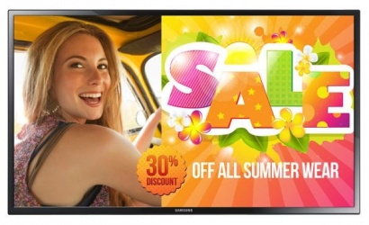 Samsung MD46C Pantalla Comercial LED 46'', Full HD, Negro 