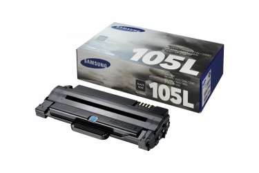 Tóner Samsung 105L Negro, 2500 Páginas 