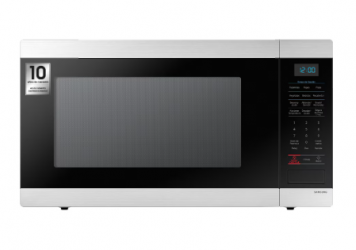 Samsung Horno de Microondas MS19M8020AS/AX, 1.9 Pies Cúbicos, 1600W, 53 Litros, Negro/Plata 