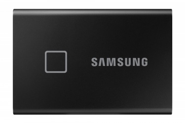 SSD Externo Samsung T7 Touch, 1TB, USB C, Negro, A Prueba de Golpes 