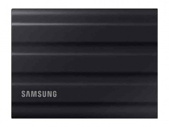 ﻿SSD Externo Samsung T7 Shield, 1TB, USB-C 3.2, Negro 