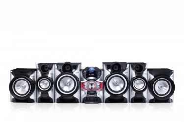 Samsung MX-E771 Mini Componente, 1000W RMS, 12000W PMPO, 2x USB 2.0, Negro/Plata 