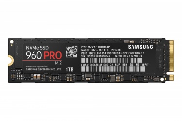 SSD Samsung 960 Pro NVMe, 1TB, PCI Express, M.2 