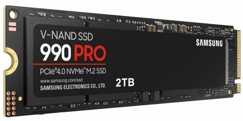 SSD Samsung 990 PRO NVMe, 2 TB, M.2, 6900 MB/s Escritura, 7450 MB/s Lectura, PCI Express 4.0 