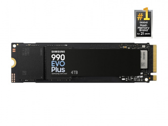 SSD Samsung 990 EVO Plus NVMe, 4TB, M.2, 6300 MB/s Escritura, 7250 MB/s Lectura, PCI Express 4.0 