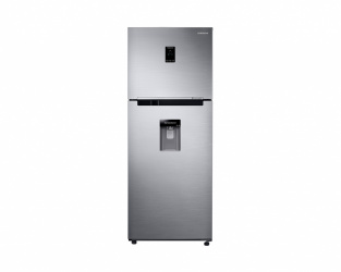Samsung Refrigerador RT38A5930S8, 14 Pies Cúbicos, 383 Litros, Plata ― Daños mayores con funcionalidad parcial - Ligeros golpes. 