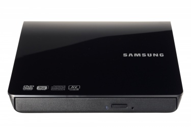 Samsung SE-208AB Quemador de DVD, DVD-R 8x / CD 24x, USB 2.0, Externo, Negro 