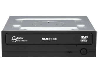 Samsung SH-224DB Quemador de DVD, DVD-R 24x / DVD+RW 8x, SATA, Interno, Negro 