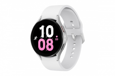 Samsung Smartwatch Galaxy Watch 5 (44mm), Touch, Bluetooth 5.2, Android, Plata - Resistente al Agua 
