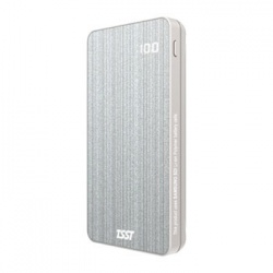Cargador Portátil Samsung PowerBank TB100PA, 10.000mAh, Plata 