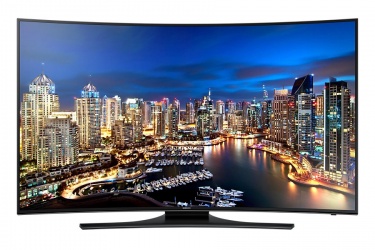 Samsung Smart TV Curve LED UN55HU7250F 55'', 4K Ultra HD, Negro 