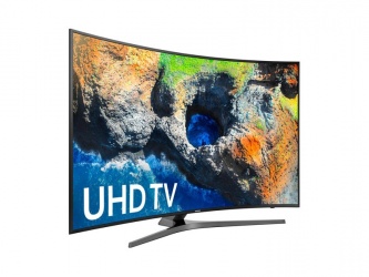 Samsung Smart TV Curva LED UN55MU7500F 55'', 4K Ultra HD, Negro 