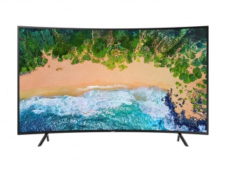 Samsung Smart TV Curve LED NU7300 55'', 4K Ultra HD, Negro 