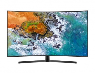 Samsung Smart TV Curva LED NU7500 55'', 4K Ultra HD, Negro/Plata 
