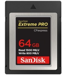 Memoria Flash SanDisk Extreme Pro Express, 64GB CFexpress 