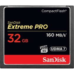 Memoria Flash SanDisk Extreme Pro, 32GB CompactFlash 