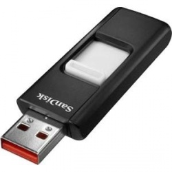 Memoria USB SanDisk Cruzer, 4GB, USB 2.0, Negro 
