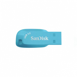 Memoria USB SanDisk Ultra Shift, 64GB, USB 3.0, Azul Turquesa 