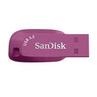 Memoria USB SanDisk Ultra Shift, 128GB, USB 3.0, Morado 