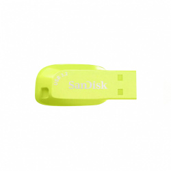 Memoria USB SanDisk Ultra Shift, 128GB, USB 3.0, Amarillo 