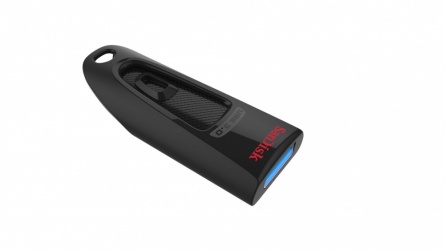 Memoria USB SanDisk Ultra, 16GB, USB 3.0, Negro 