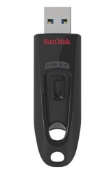 Memoria USB SanDisk Ultra, 32GB, USB A 3.0, Negro 