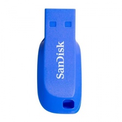 Memoria USB SanDisk Cruzer Blade, 8GB, USB 2.0, Azul 