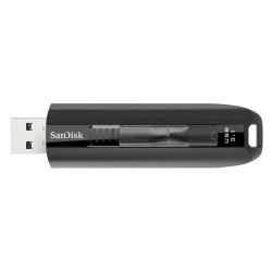 Memoria USB SanDisk Extreme Go, 64GB, USB 3.1, Negro 