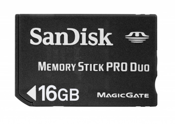 Memoria Flash SanDisk Pro Duo, MagicGate, 16GB 