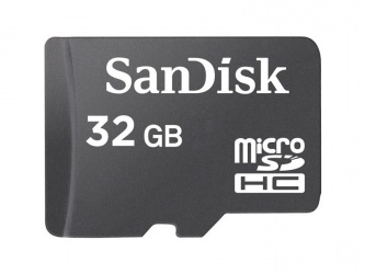 Memoria Flash SanDisk, 32GB microSDHC Clase 4 