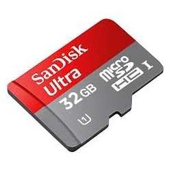Memoria Flash SanDisk, 32GB Ultra microSDHC UHS-I Clase 10 