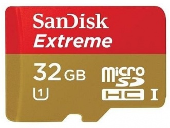 Memoria Flash SanDisk Extreme, 32GB microSDHC Clase 10 