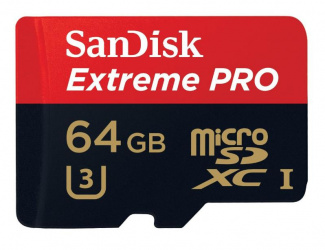 Memoria Flash SanDisk Extreme Pro, 64GB microSDXC UHS-I Clase 10 