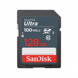 Memoria Flash SanDisk Ultra, 128GB SDXC UHS-I Clase 10 