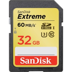 Memoria Flash SanDisk Extreme, 32GB SDHC UHS-I Clase 10 