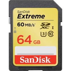 Memoria Flash SanDisk Extreme, 64GB SDXC UHS-I Clase 10 