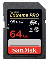 Memoria Flash SanDisk Extreme Pro, 64GB SDXC UHS-I Clase 10 