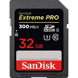 Memoria Flash SanDisk Extreme PRO UHS-II, 32GB SDXC Clase 3 