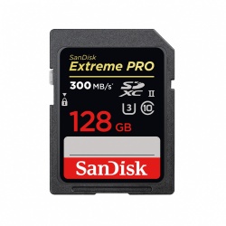 Memoria Flash SanDisk Extreme PRO UHS-II, 128GB SDXC Clase 3 