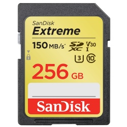 Memoria Flash SanDisk Extreme, 256GB SDXC UHS-I Clase 10 