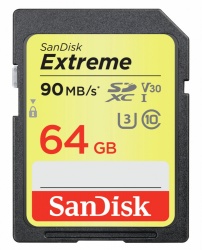 Memoria Flash SanDisk Extreme, 64GB SDXC UHS-I Clase 10 