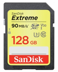Memoria Flash SanDisk Extreme, 128GB SDXC UHS-I Clase 10 