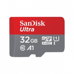 Memoria Flash SanDisk Ultra A1, 32GB MicroSDHC Clase 10 