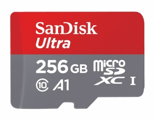 Memoria Flash SanDisk Ultra, 256GB MicroSDXC Clase 10 