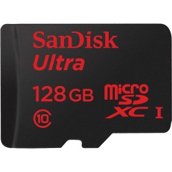 Memoria Flash SanDisk SDSQUNC-128G-AN6IA, 128GB MicroSDXC UHS-I Clase 10 