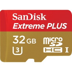 Memoria Flash SanDisk Extreme Plus, 32GB MicroSDHC UHS-I Clase 10 