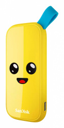 SSD Externo SanDisk Fortnite Banano, 2 TB, USB-C, Amarillo 